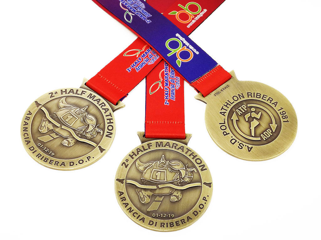Medaglie personalizzate con logo aziendale, medaglie